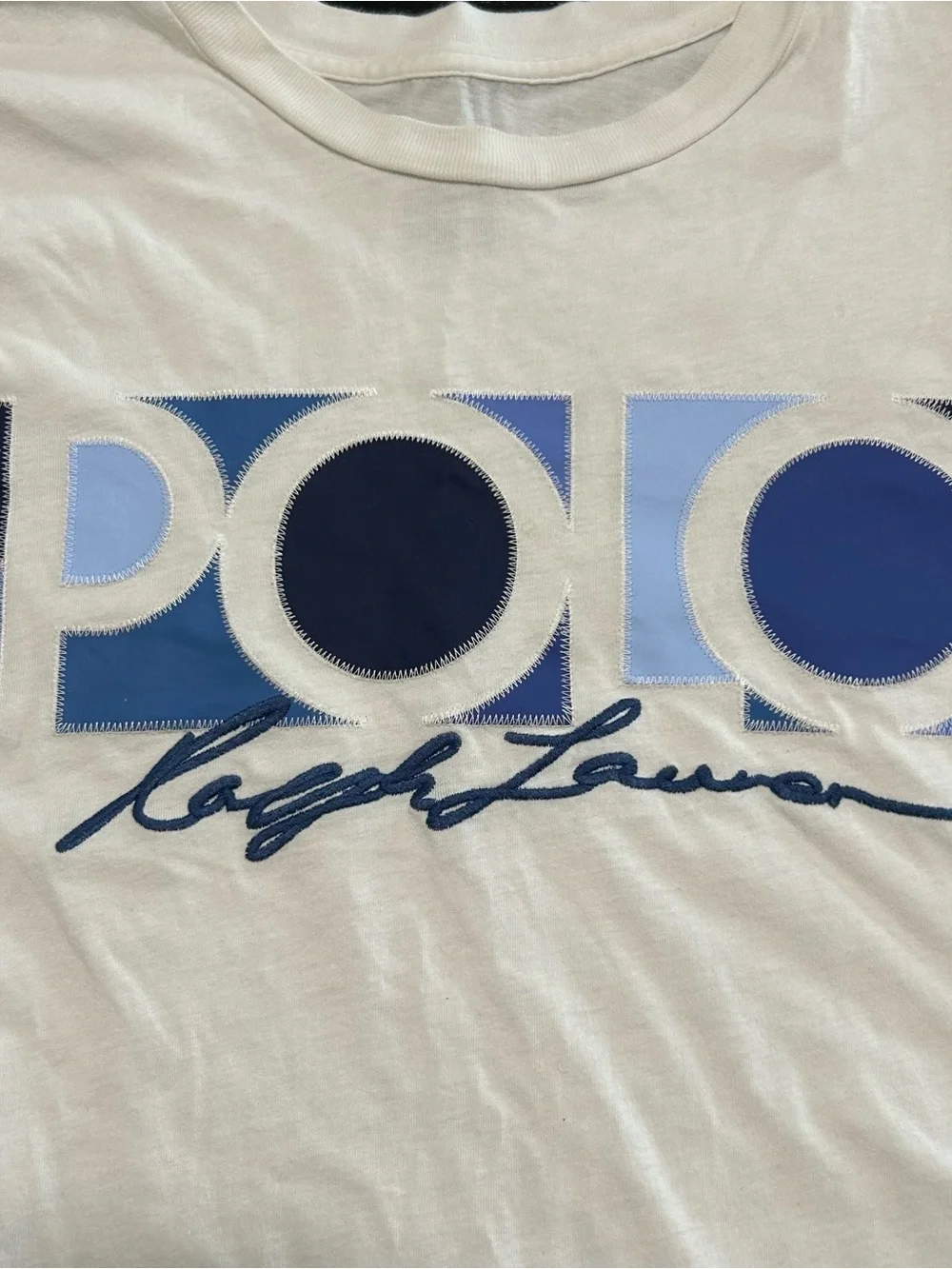 ❌❌❌ sale Authentic Polo Ralph Lauren White Logo T-Shirt – Size Small